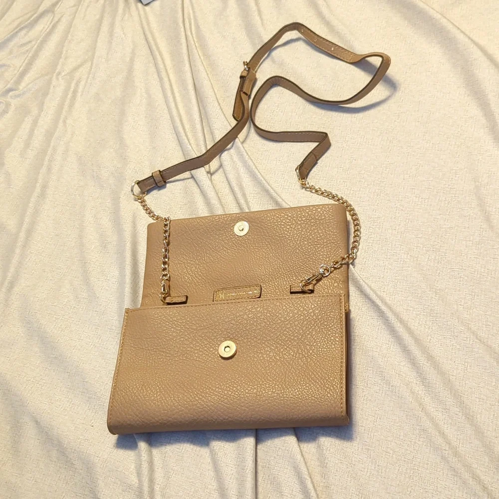 INC tan crossbody bag NWOT - Picture 7 of 7